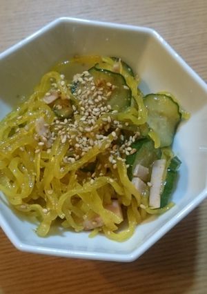 黄色い中華サラダ-レシピのメイン写真