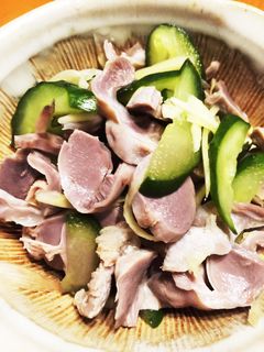 砂肝としょうがのさっぱり酢の物-レシピのメイン写真