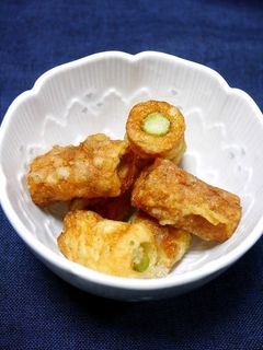簡単!アスパラ竹輪だし天-レシピのメイン写真