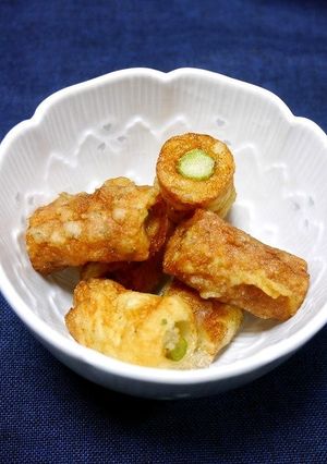 簡単！アスパラ竹輪だし天-レシピのメイン写真