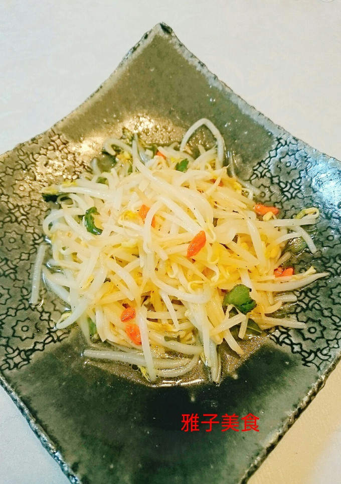しゃきしゃきもやしの炒め物・美容食品-レシピのメイン写真