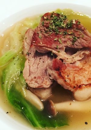 豚バラとキャベツの塩レモン煮-レシピのメイン写真