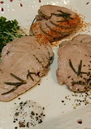 豚ヒレ肉のヘルシー♪簡単♪熟成香草ハム☆-レシピのメイン写真