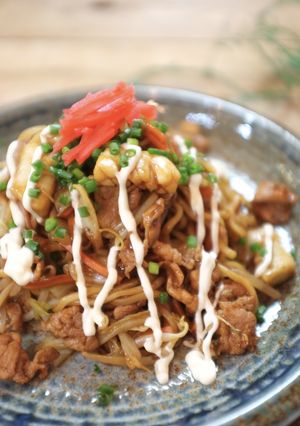 いか焼きそば!海の家味♡-レシピのメイン写真