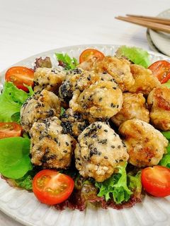 簡単♡豚こまde2種の竜田揚げ-レシピのメイン写真