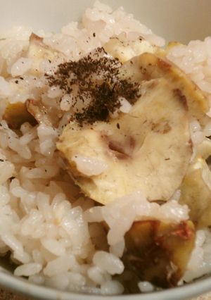 我が家の栗ご飯-レシピのメイン写真