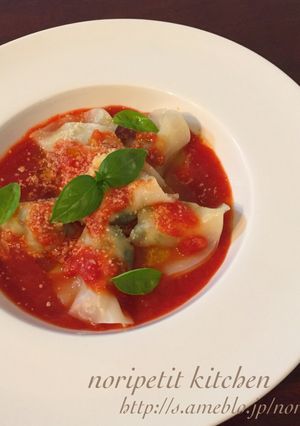 餃子の皮de簡単おいしい〜ラビオリ♡-レシピのメイン写真