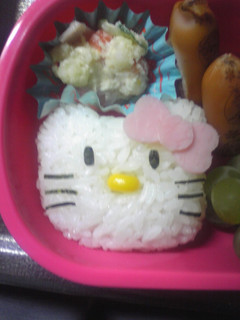年少◆お弁当(キティ)-レシピのメイン写真