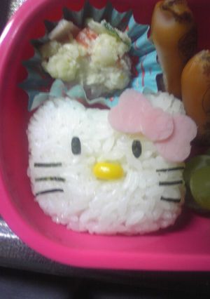 年少◆お弁当(キティ)-レシピのメイン写真