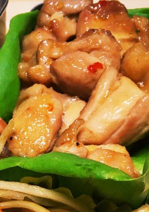お弁当にも☆鶏肉のスイートチリソース炒め-レシピのメイン写真