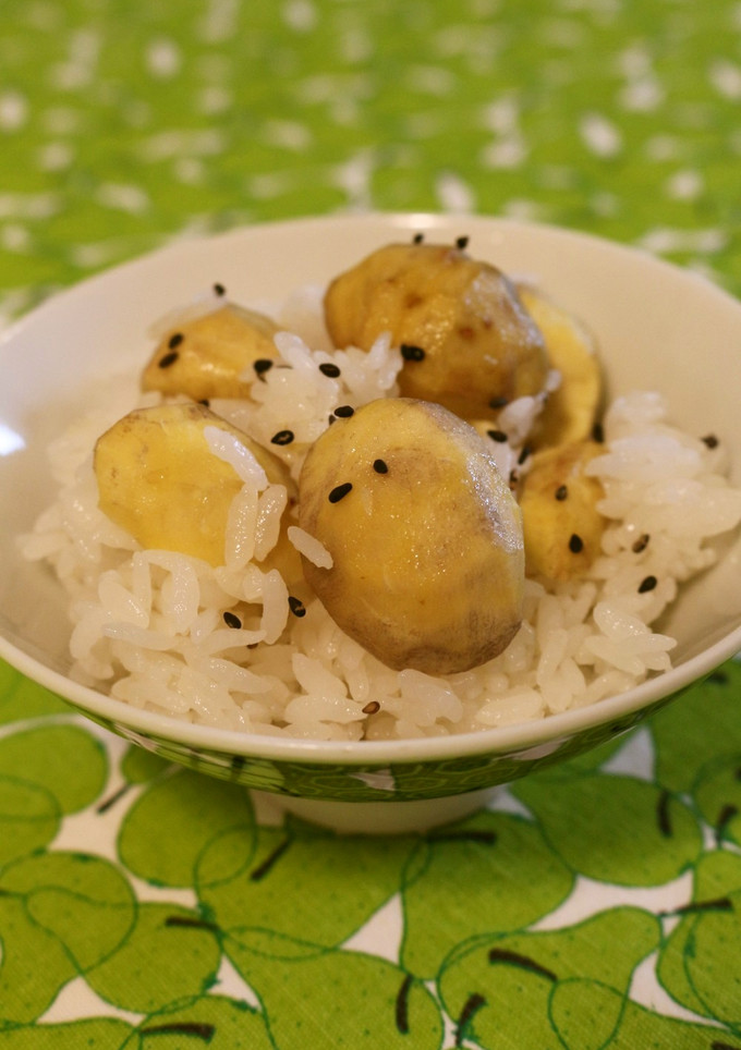 もち米要らず栗ごはん(밤밥)-レシピのメイン写真