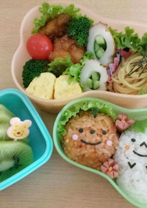 簡単♪ハロウィンのお弁当♪キャラ弁♪-レシピのメイン写真