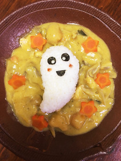ハロウィン♪片栗粉で簡単かぼちゃシチュー-レシピのメイン写真