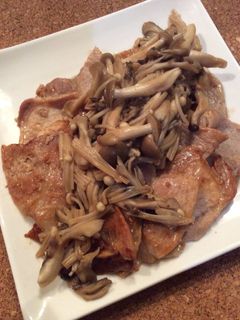 キノコソースの豚生姜焼き-レシピのメイン写真