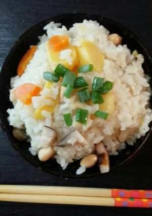 栗ご飯（血管ダプラークイエット食931）-レシピのメイン写真