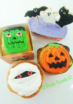 ハロウィンカップケーキ＆パウンドケーキ-レシピのメイン写真
