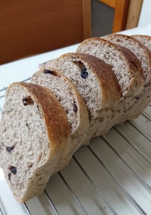 HBでこねて簡単!自家製天然酵母食パン-レシピのメイン写真