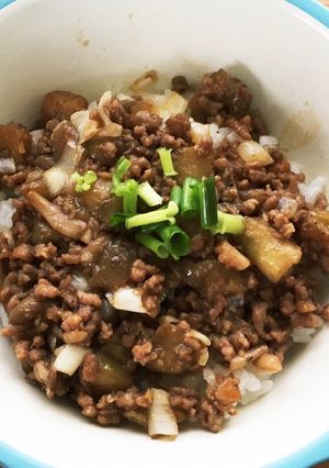 肉食男子のための幼児食。麻婆茄子風-レシピのメイン写真