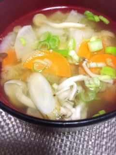 根菜のお味噌汁-レシピのメイン写真