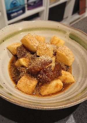 まぐろと山芋のごま風味あえ-レシピのメイン写真