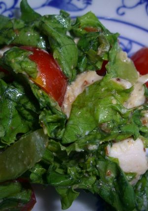 鶏ハム　レタスサラダ（ノンオイル編）-レシピのメイン写真