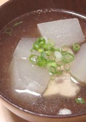 冬瓜の簡単中華スープ☆むくみ防止！-レシピのメイン写真
