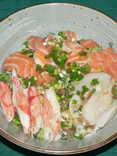 薬味たっぷりの海鮮丼-レシピのメイン写真