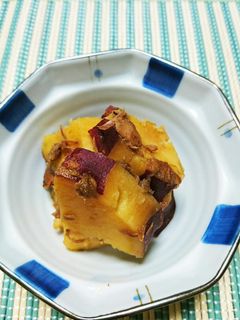 さつまいもとシーチキンの煮物-レシピのメイン写真