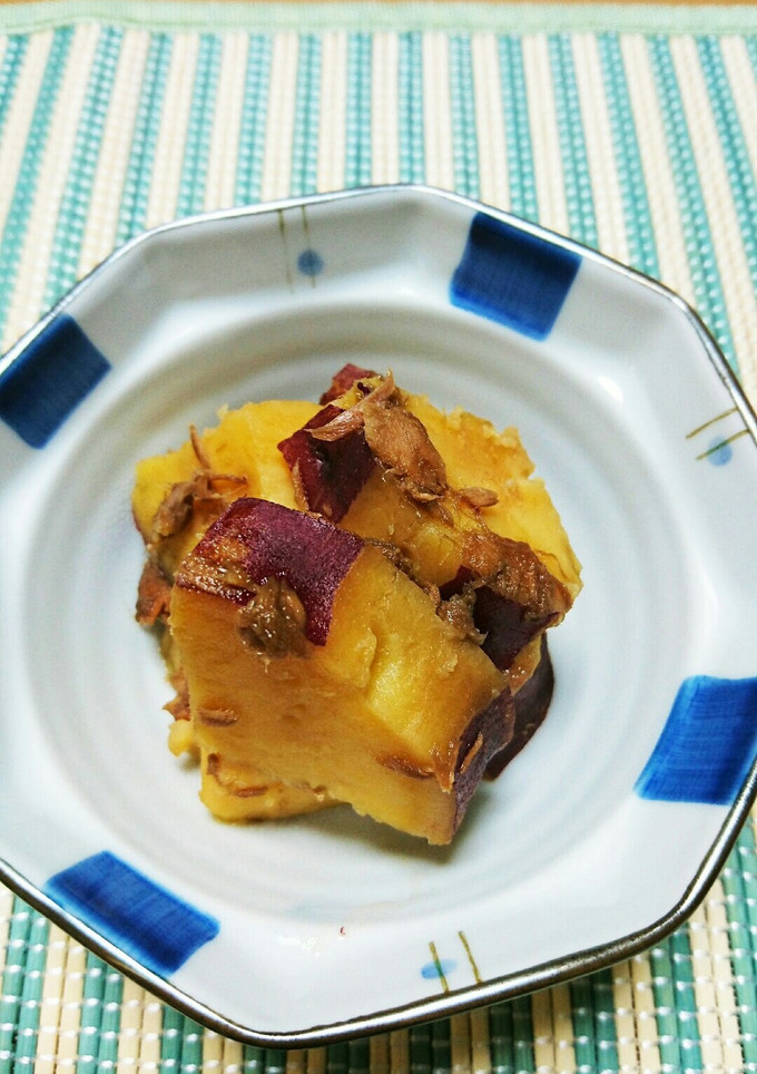 さつまいもとシーチキンの煮物-レシピのメイン写真