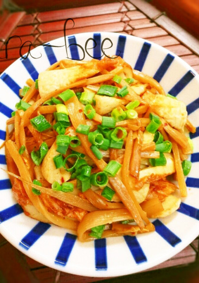 簡単酒の供＊ちくわとメンマの食べラー炒め-レシピのメイン写真