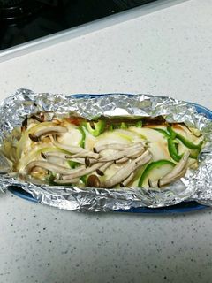 鮭のホイル焼き味噌マヨチーズ-レシピのメイン写真