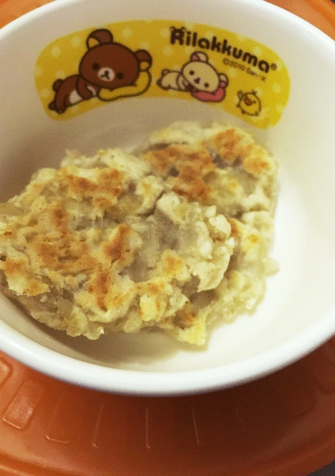 離乳食 中期 梨のおやき風-レシピのメイン写真
