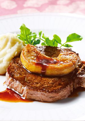 ロッシーニ風ステーキ-レシピのメイン写真