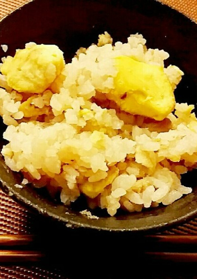 だし香る～秋の味覚栗ごはん♡-レシピのメイン写真