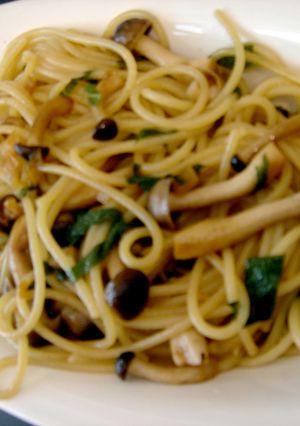 超簡単♪キノコの和風醤油パスタ-レシピのメイン写真