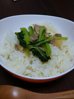豚バラと小松菜の甘辛丼-レシピのメイン写真