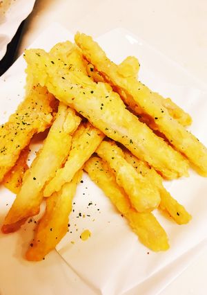 やみつき!衣も美味しいフライドれんこん☆-レシピのメイン写真