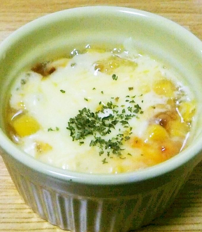 【レンジで簡単】ケチャマヨチーズコーン-レシピのメイン写真