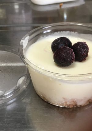 ヨーグルトクリームチーズケーキ-レシピのメイン写真