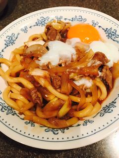超簡単★すき焼き風うどん!-レシピのメイン写真