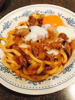 超簡単★すき焼き風うどん!-レシピのメイン写真