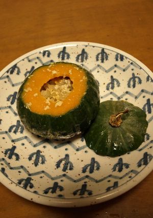まるごとかぼちゃの和風グラタン風-レシピのメイン写真