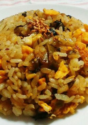 我が家の高菜チャーハン-レシピのメイン写真