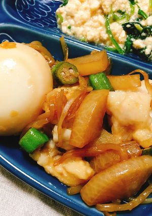 大根とつるつる親子煮-レシピのメイン写真