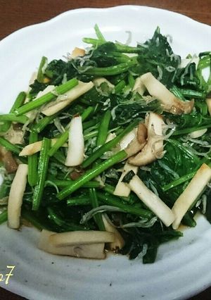 エリンギとほうれん草炒め-レシピのメイン写真