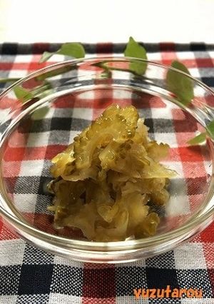 ゴーヤのほろにが酢漬け-レシピのメイン写真