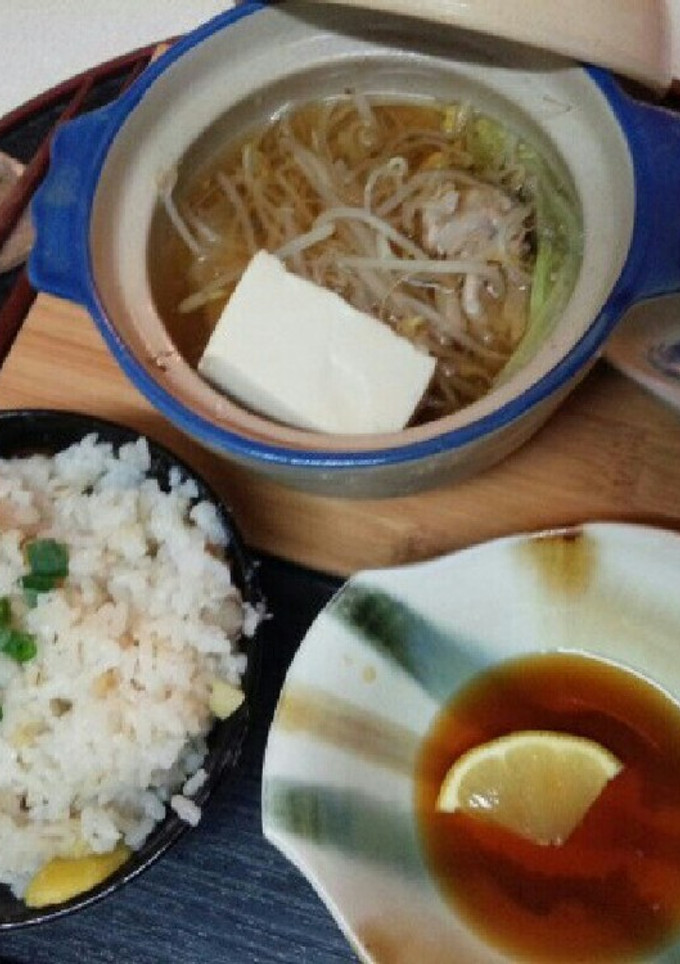 鍋と栗ご飯（血管ダイエット食932）-レシピのメイン写真