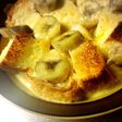 簡単栄養満点豆乳バナナパンプディング