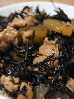 冬瓜とひじき、鶏もも肉の煮物-レシピのメイン写真