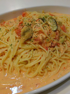 トマトとツナのヨーグルトクリームパスタ-レシピのメイン写真